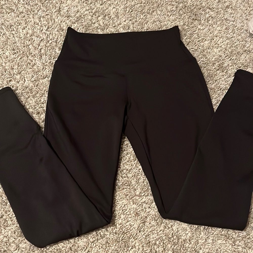 black tight leggings